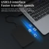 Disco Externo Portátil, HDD 2.5, 250GB, 320GB, 500GB, 1TB, USB 3.0, Área de Trabalho, PC, Laptops, Consolas de Jogos, TV, PS5, Xbox - Imagem 3