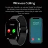 Relógio inteligente android para homens e mulheres, chamada bluetooth, oxigênio no sangue, monitoramento de pressão, tela colorida, 1,44 polegadas, 2023 - Imagem 6